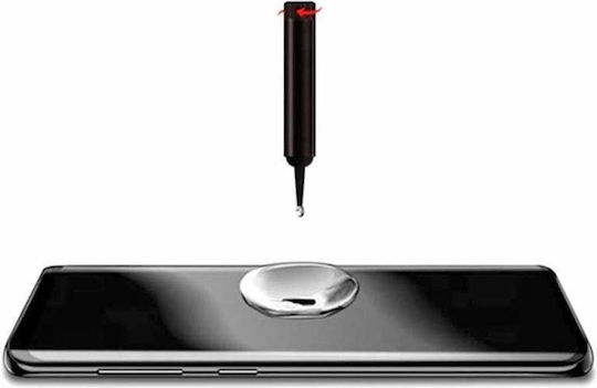 Folie de sticlă Siks adeziv UV Digitech Glass Samsung Galaxy S10 lampă UV inclusă transparentă