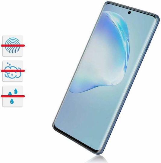 Folie de sticlă Siks adeziv UV Digitech Glass Samsung Galaxy S21 Plus transparentă