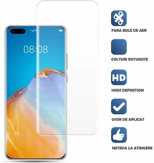 Folie de sticlă Siks adeziv UV Digitech Glass Huawei Mate 40 lampă UV inclusă transparentă