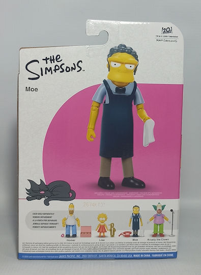 Jakks Pacific Miniaturspielzeug Simpsons Moe 12.7cm