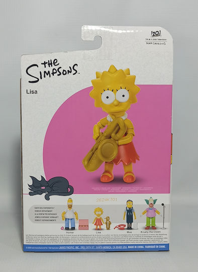 Jakks Pacific Simpsons Lisa 12.7cm (Miscellaneous Designs)