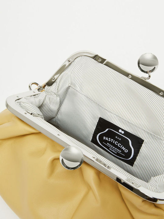 Cubico Leather Women's Bag Crossbody Yellow