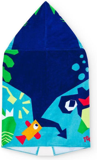 Tuc Tuc Shark Poncho Bathrobe 11389824 Blue