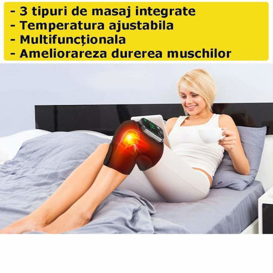 Dispozitiv de masaj pentru picioare cu funcție de încălzire Neagră