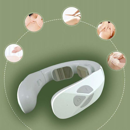 Massagegerät für den Nacken & den Körper Weiß