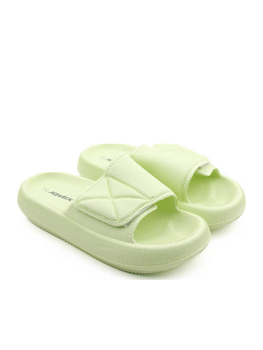 Pistachio Slides Adjustable Strap