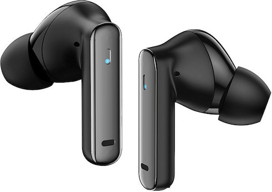 Recci REP-W88 In-ear Bluetooth Handsfree Earphones with Charging Case Black
