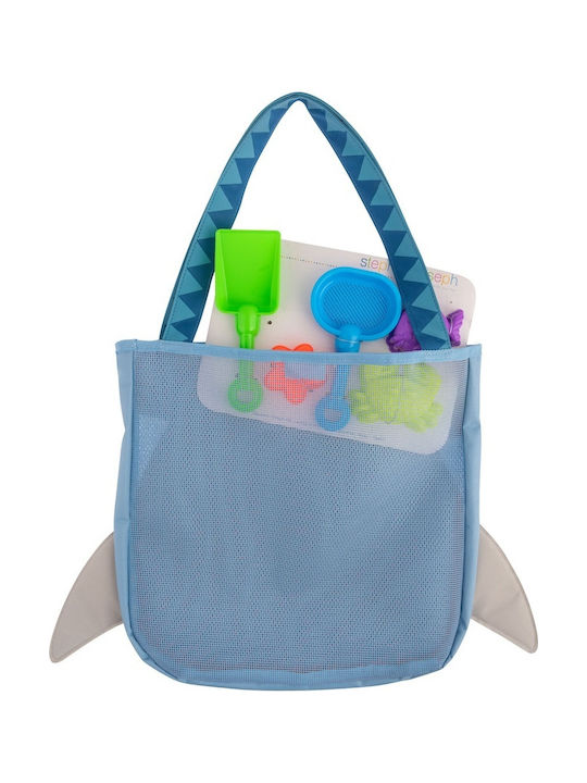 Stephen Joseph Shark Kids Bag Beach Bag Blue 35cmx32cmx35cmcm