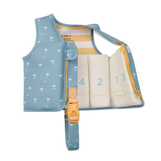 Saro Kids' Swimming Vest Float Sea La Vie 3-6 Years Blue 62201