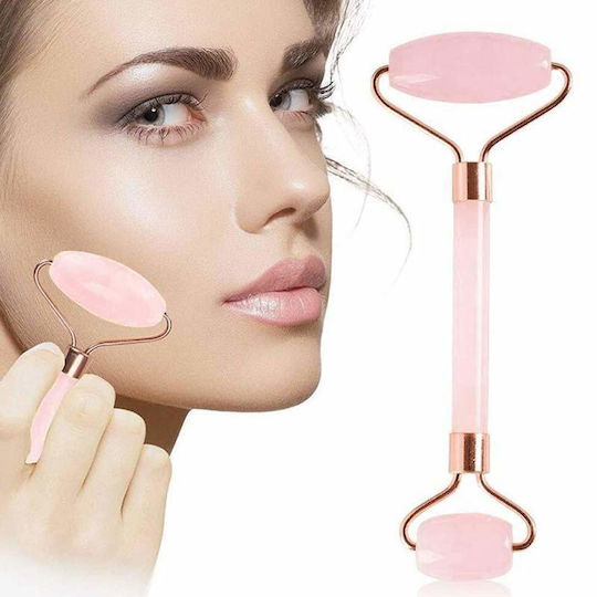 Roller Facial și Instrument Gua Sha din Jad 2 Bucăți