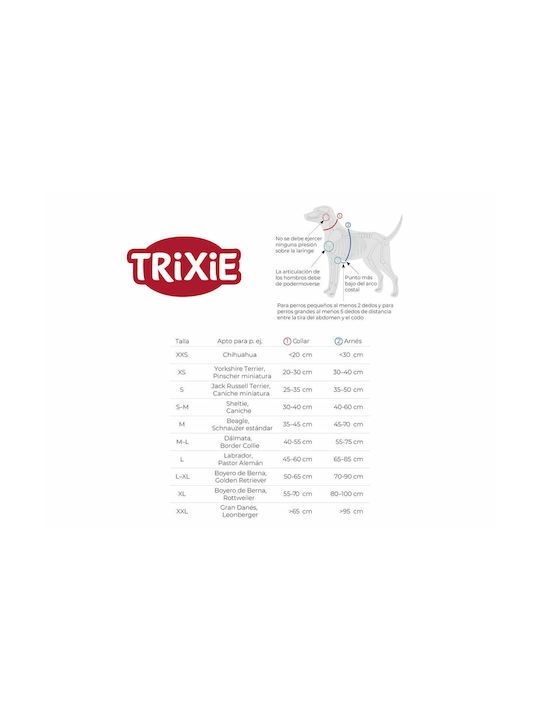 Trixie Нагръдник за куче Premium Зелен Среден