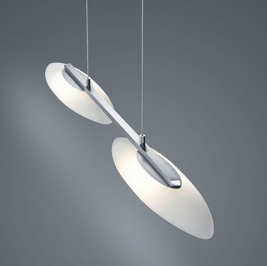 Helestra Hängelampe Silber 95cm Helestra Hängelampe Silber 95cm
