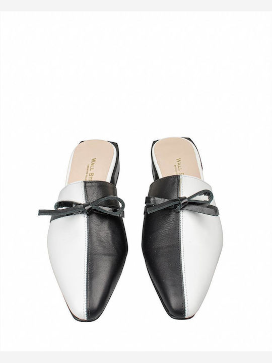 Flat Mules σε Λευκό Χρώμα