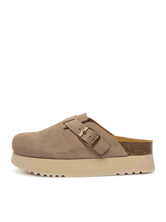 Justine Closed Women's Slippers Beige