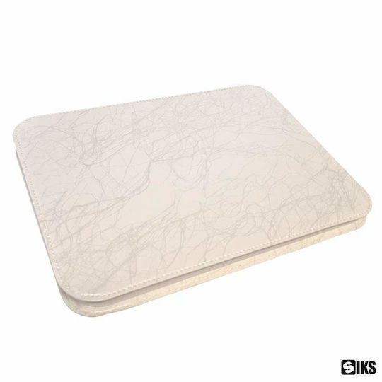 Καθρέπτης Μακιγιάζ Τσάντας με Φως 16.5x16.5cm Λευκός