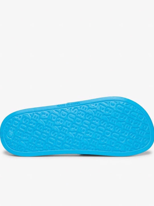 Men's Slides Blue