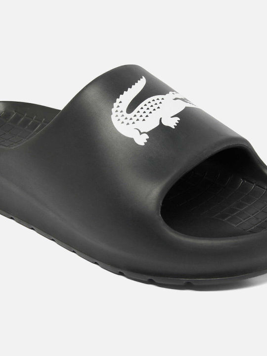 Lacoste Serve Sliders 2.0 Slides Μαύρα