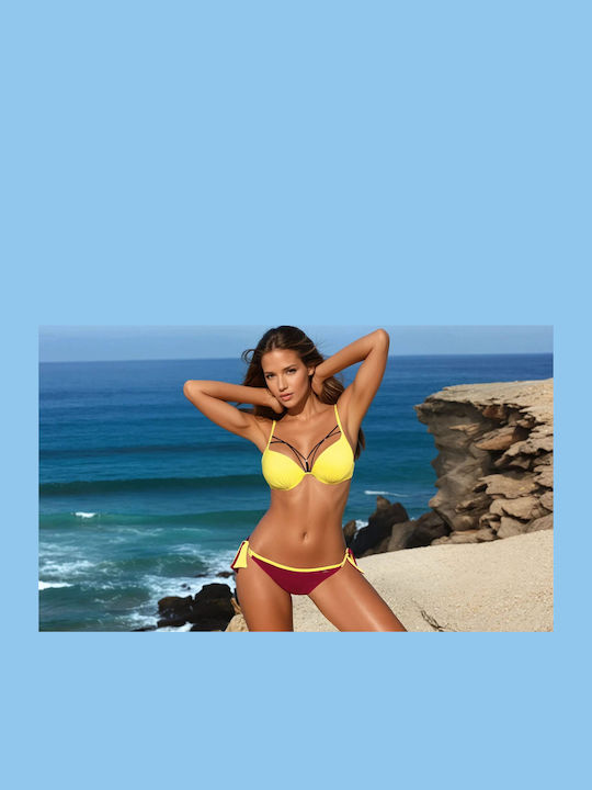 Set Bikini Push Up Yellow