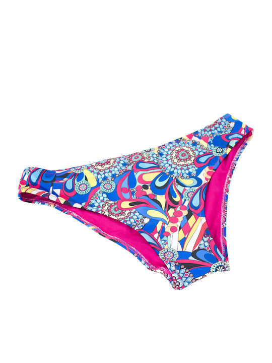 Women's Strapless Underwire Ethnic Bikini Fuchsia