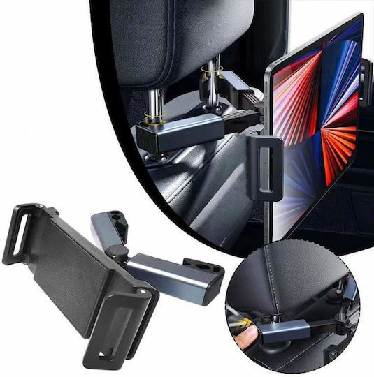 Car Mobile Mount with Adjustable Hooks Black