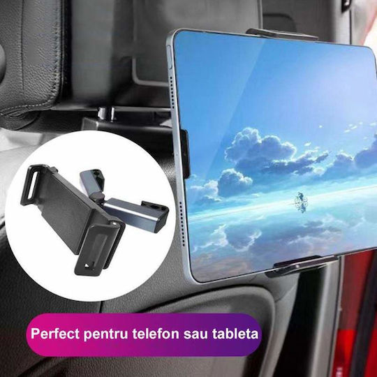 Car Mobile Mount with Adjustable Hooks Black