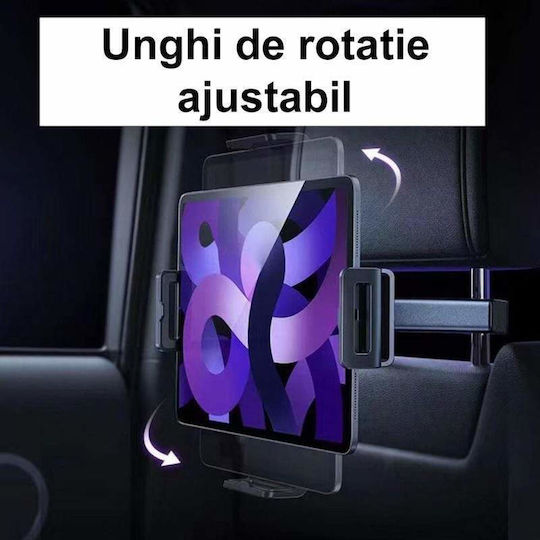 Car Mobile Mount with Adjustable Hooks Black
