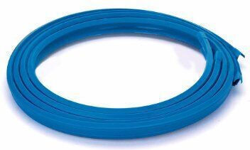 Premium Quality Rim Protection Set 4 Plastic Rings Blue Color