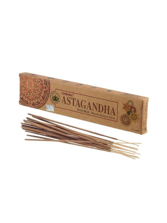 Aρωματικά Στικ Organic Astagandha Goloka Incense Sticks 15g