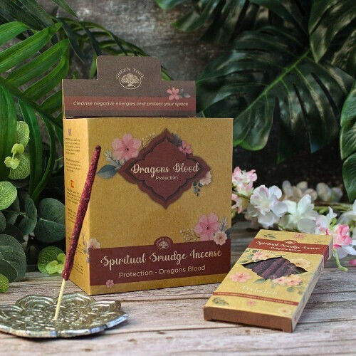 Incense Spiritual Smudge Incense Protection Dragon's Blood 8 Pieces