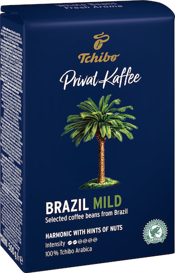 Tchibo Καφές Espresso Arabica Brazil σε Κόκκους 500gr