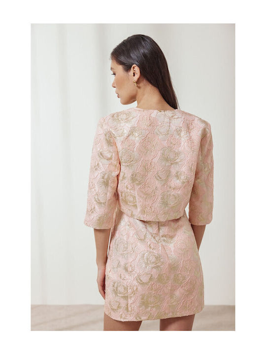 Enzzo Oli Damen Blazer Pink