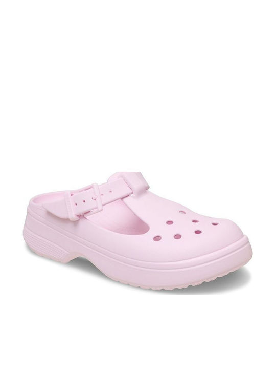 Crocs Classic Mary Jane Women's Clogs Pink