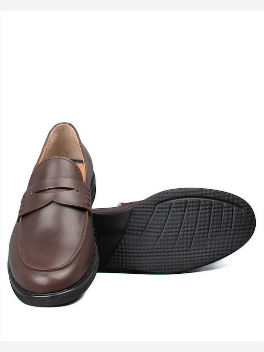 Ανδρικά Loafers σε Καφέ Χρώμα
