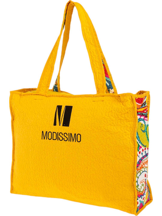 Modissimo Fabric Beach Bag Yellow