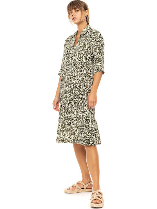 Pink Label Damenbademode Strandkleid Ditsy Grünes Pink Label Damenbademode Strandkleid Ditsy Grünes