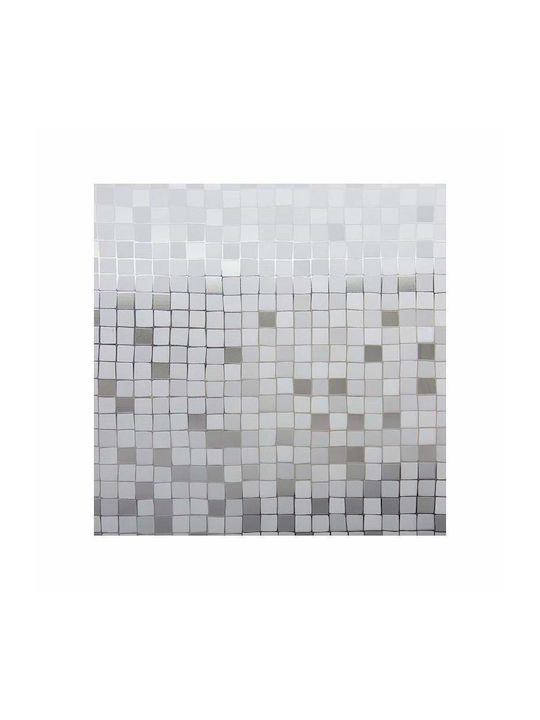 Siks Decorative Film Window 45x300 Cm Chess Pattern Transparency