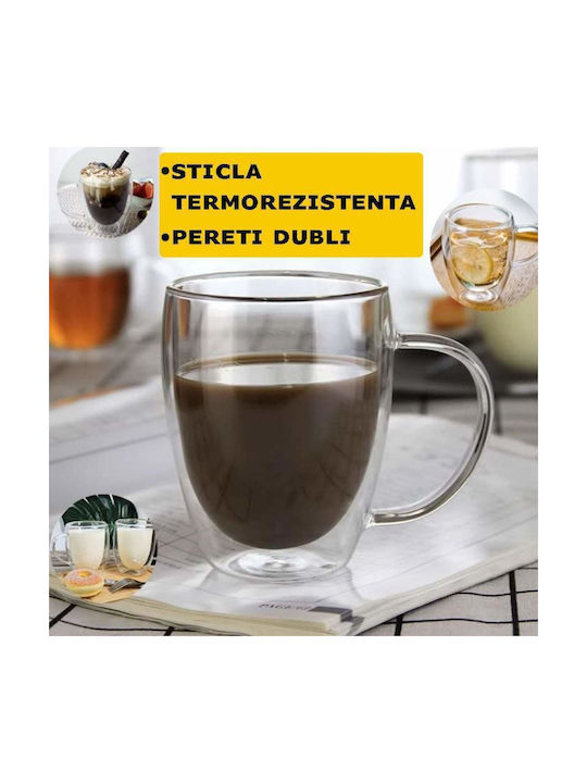 Becher Glas Transparent 350ml 4Stück