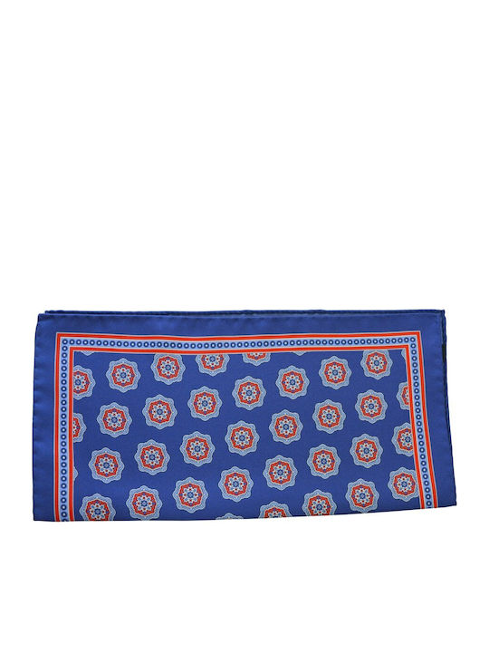 Men's Silky Handkerchief Blue