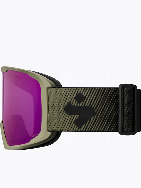 Sweet Protection Ski & Snowboard Goggles Kids Black with Lens in Black Color