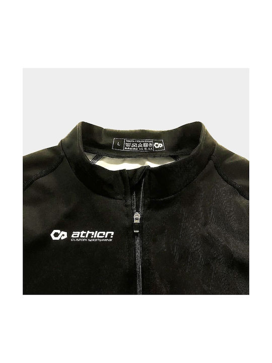 Athlon Bărbați Mânecă lungă Tricou de ciclism Colorat