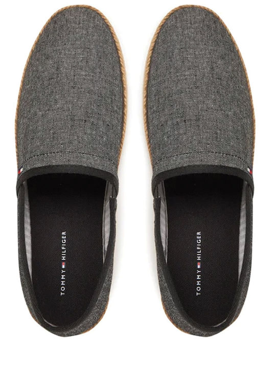Material Slip-on-uri pentru bărbați Negre