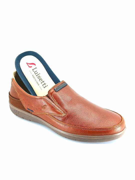 Δερμάτινα Ανδρικά Slip-On Ταμπά