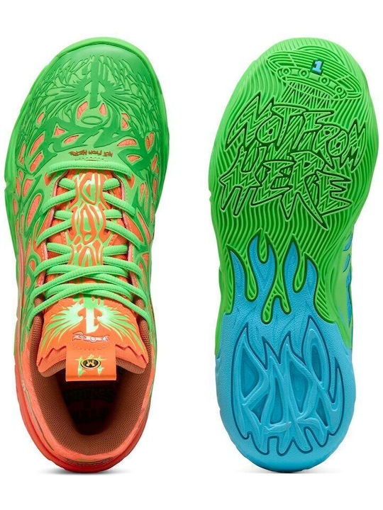 Hoch Basketballschuhe Mehrfarbig