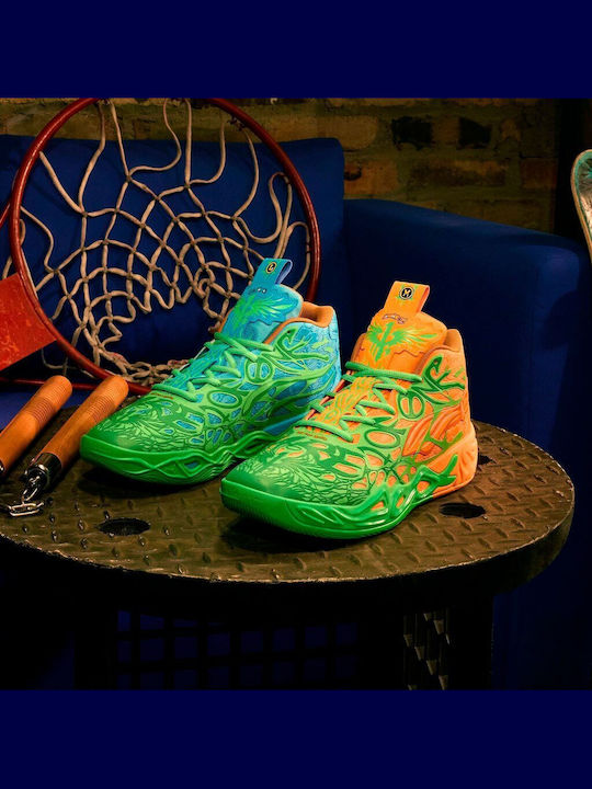 Hoch Basketballschuhe Mehrfarbig