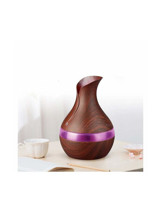 LED Aromatherapie-Diffusor Ultraschall mit Timer Grün 300ml