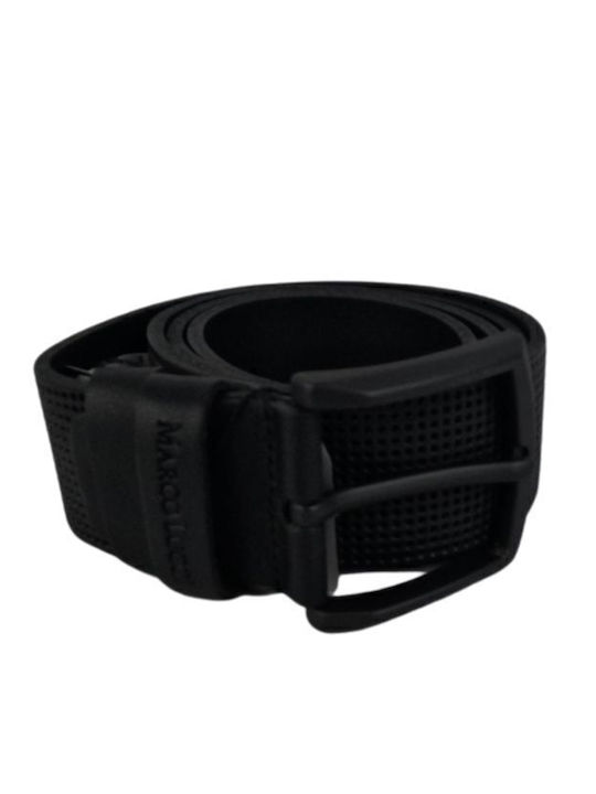 Classic Men's Leather Belt Dac Shop Mahogany Black 130 Cm