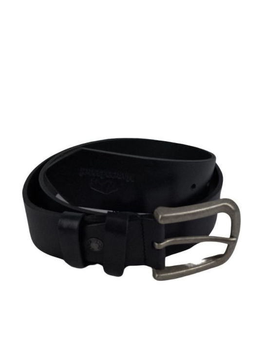 Curea Clasică din Piele pentru Bărbați Dac Shop Negru Lucios