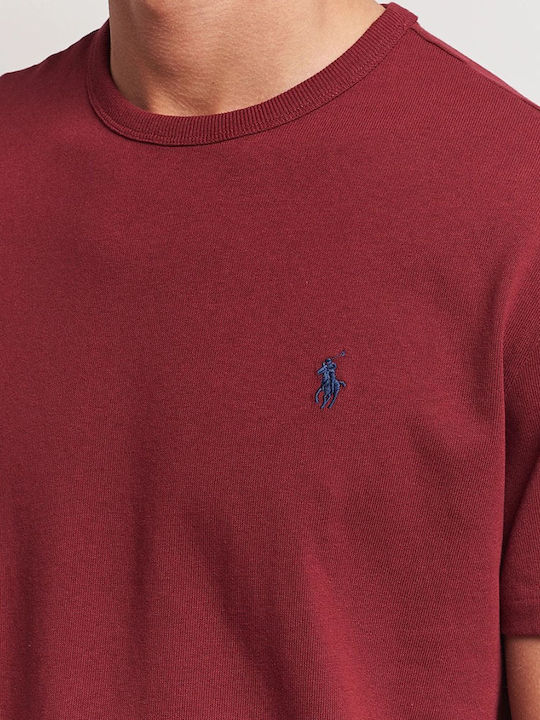 Men's Short Sleeve Polo Shirt Cherry
