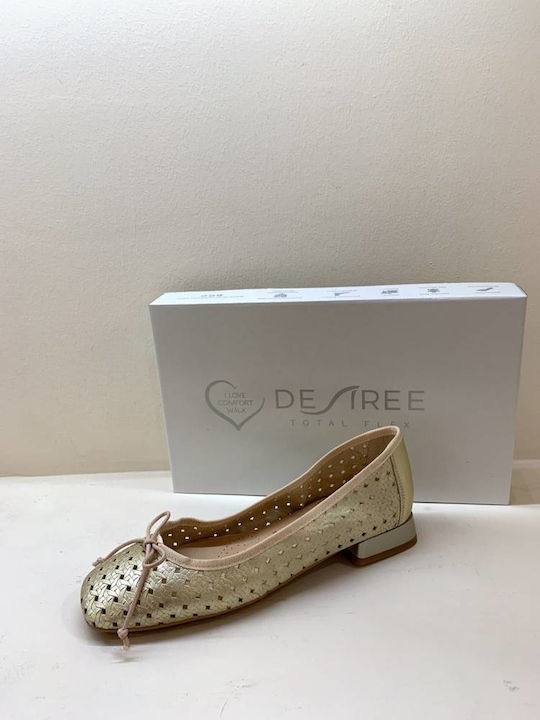 Anatomic Ballerinas Gold