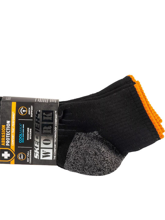 Skechers Спортни Чорапи Черни 3 чифта